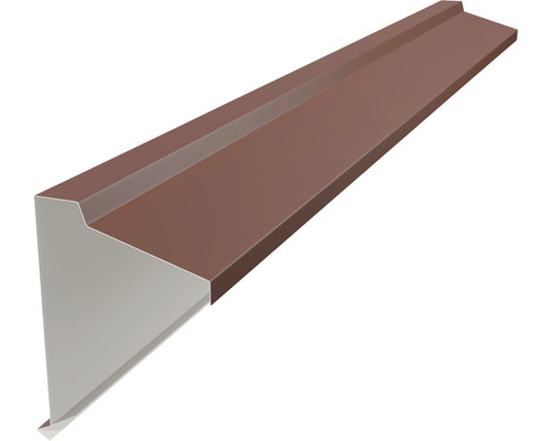 Hřebenáč pultový Click Precit Roof 2000x120x0,5 mm Střešní okrajový úhelník pro střešní krytiny