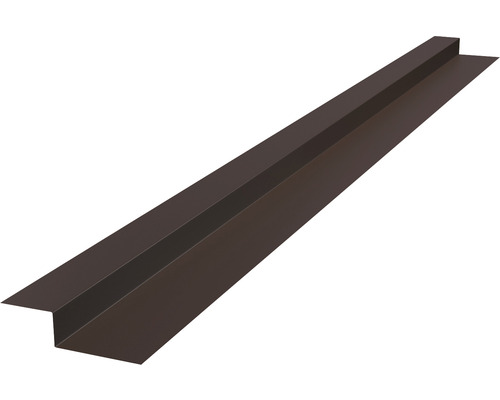 Větrací profil hřebenáče Clix Precit Roof 2000x90x0,5 mm Střešní okrajový profil z kovu