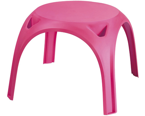 Dětský stůl plastový Monoblock růžový