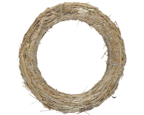 Kruh k aranžování slámový Ø 40 x 8 cm