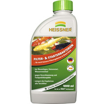Heissner Filter a startovací bakterie v 1000 ml lahvi pro aktivaci jezírkových filtrů až do 12 metrů krychlových jezírkové vody