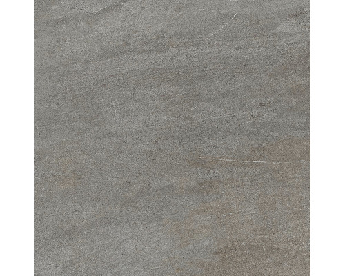 Šedá dlažba s kamenným vzhledem.