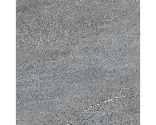Šedá dlažba z jemné kameniny s matným povrchem