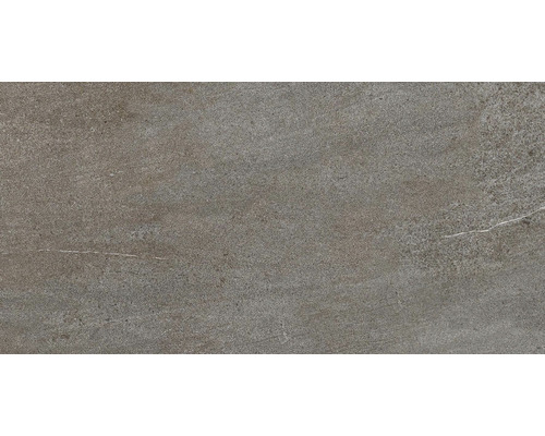 Šedá podlahová dlaždice s kamenným dekorem