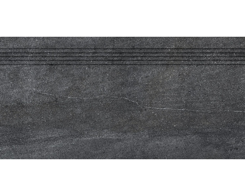 Schodovka Outtec černá 39,8x79,8x1 cm