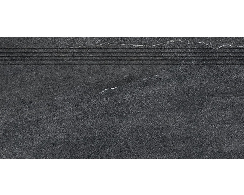 Schodovka Outtec černá 29,8x59,8x1 cm