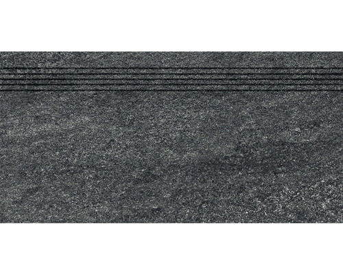 Schodovka Outtec černá 29,8x59,8x1 cm