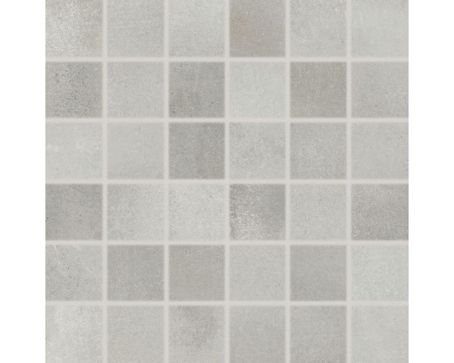 Mozaika imitace betonu Strada šedá 5x5/30x30 cm