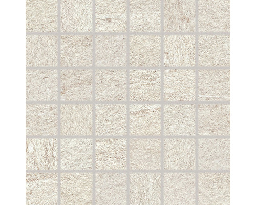 Mozaika Outtec béžová 5x5/29,8x29,8x1 cm