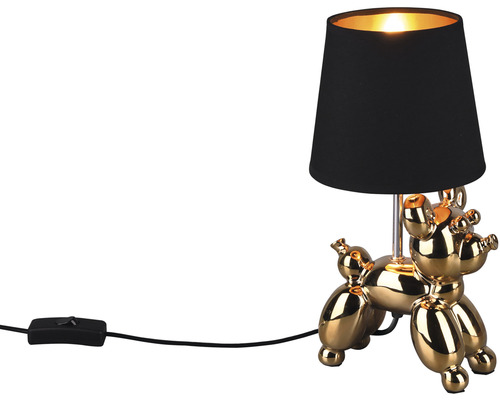 Stolní lampa BELLO E14 1x40W zlatá