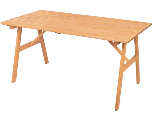Dřevěný skládací stůl pro vnitřní i venkovní použití