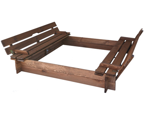 Pískoviště s lavičkami dřevěné