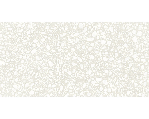 Dlažba teraco Medley WhitePop bílá 120x60 cm