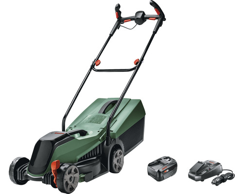 Aku sekačka BOSCH CityMower 18V-32 včetně baterie 5,0 Ah a nabíječky