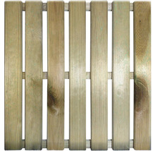 Dřevěná dlaždice 50 x 50 cm impregnovaná-thumb-0