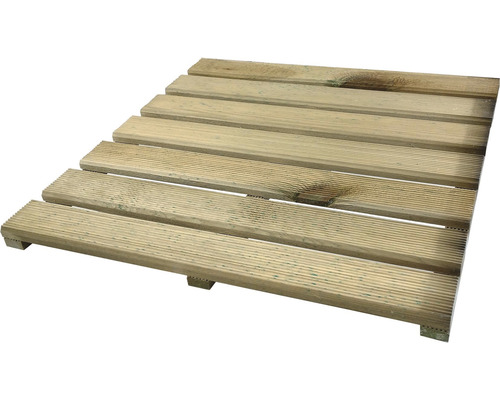 Dřevěná podlahová dlaždice pro venkovní použití