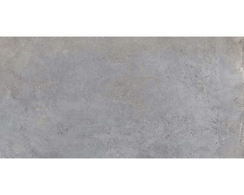 Dlažba imitace betonu Magnetic Dark Grey 120x60x0,9 cm šedá