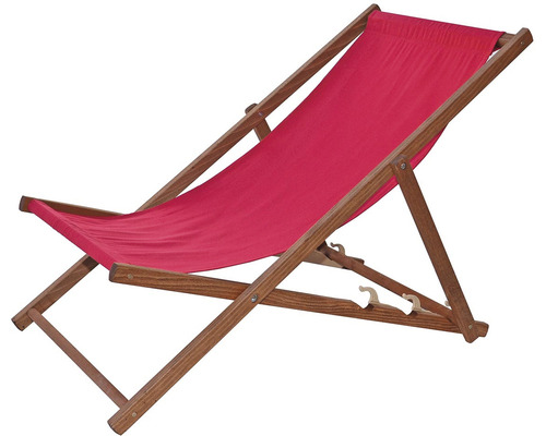 Dřevěné lehátko s látkovým potahem