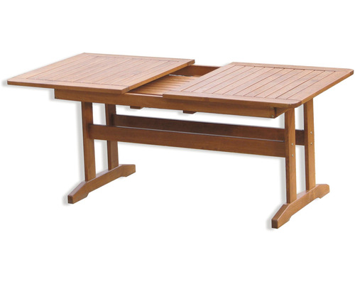 Rozkládací zahradní stůl z dřeva