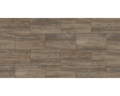 Pokládka dlažby s dřevěným vzhledem