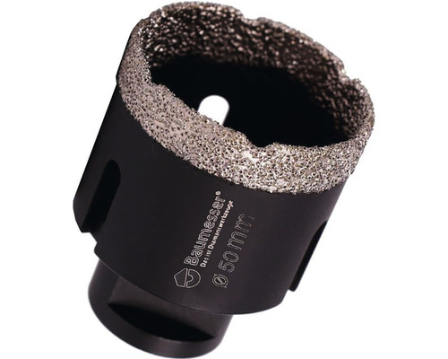 Diamantový vykružovák na dlaždice Baumesser Keramik Pro DDR-V 50x30xM14 mm Děrovací pila s diamantovým vrtákem, průměr 50 milimetrů