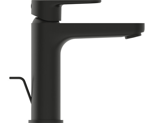 Černá umyvadlová baterie s pákou
