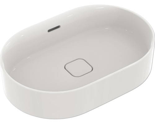Umyvadlo na desku Ideal Standard sanitární keramika bílá 60 x 40 x 18 cm T360401 Umyvadlo na desku z keramiky, oválný tvar