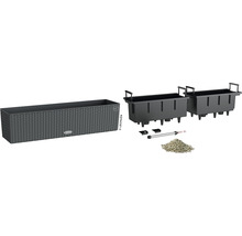 Lechuza truhlík na balkon s zavlažovacím systémem a příslušenstvím