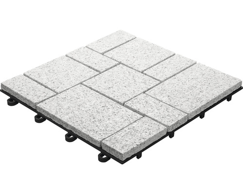 Teracová dlaždice imitace kamene s klik systémem