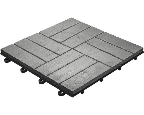 Teracová dlaždice z kamene s zaklapávacím systémem