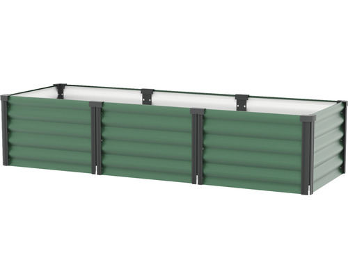 Kovový vyvýšený záhon