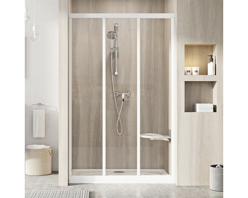 Sprchové dveře RAVAK ASDP3-100 198 white+Transparent 00VA01R2Z1