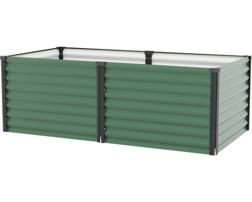 Kovový vyvýšený záhon do zahrady