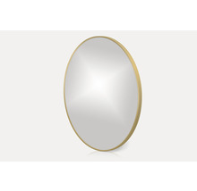 Kulaté zrcadlo do koupelny Round Line Ø 40 cm v zlatém rámu-thumb-1