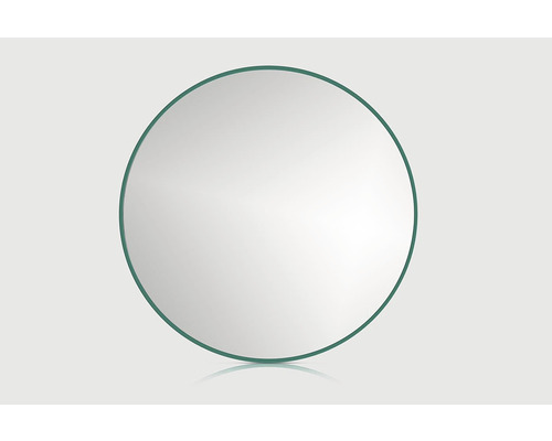 Kulaté zrcadlo s rámem