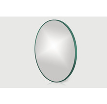 Kulaté zrcadlo do koupelny ROUND LINE MIRROR Ø 40 cm v zeleném rámu-thumb-0