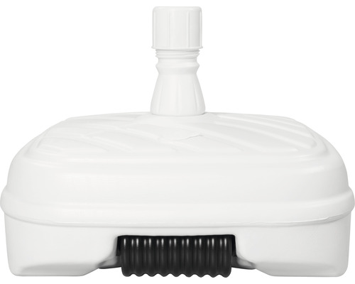 Bílý plastový stojan na slunečník