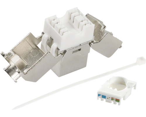 Modul Keystone se stahovací páskou a barevným vodičem