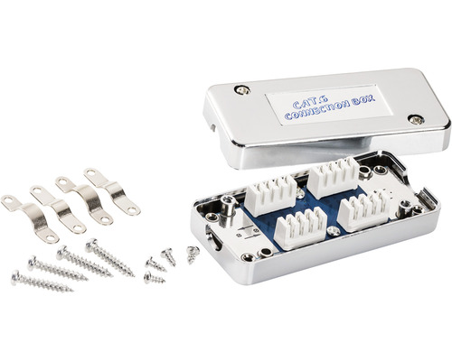Připojovací krabice CAT.6 s montážním materiálem