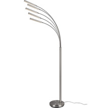 LED stojací lampa REED 5x3,5 W 5x350 lm 3000 K matný nikl stmívatelná
