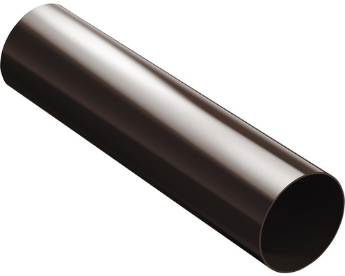 Okapový svod Precit Roof Ø 63 mm plastový 2000 mm hnědý Okapový svod Precit Roof Ø 63 mm plastový 2000 mm hnědý