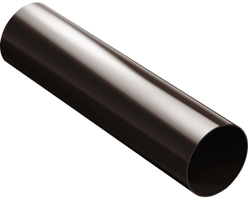 Okapový svod Precit Roof Ø 63 mm plastový 3000 mm hnědý Okapový svod Precit Roof Ø 63 mm plastový 3000 mm hnědý