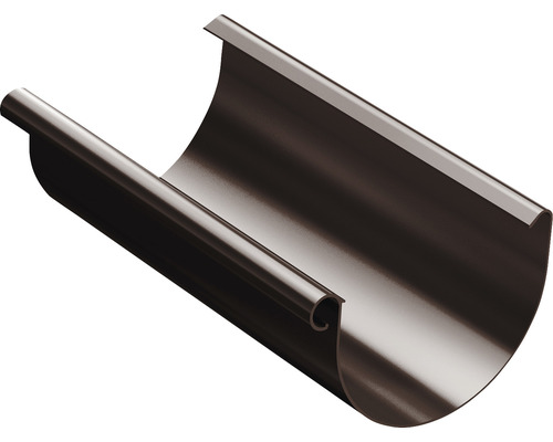 Okapový žlab Precit Roof Ø 125 mm plastový délka 3000 mm hnědý Okapový žlab Precit Roof Ø 125 mm plastový délka 3000 mm hnědý