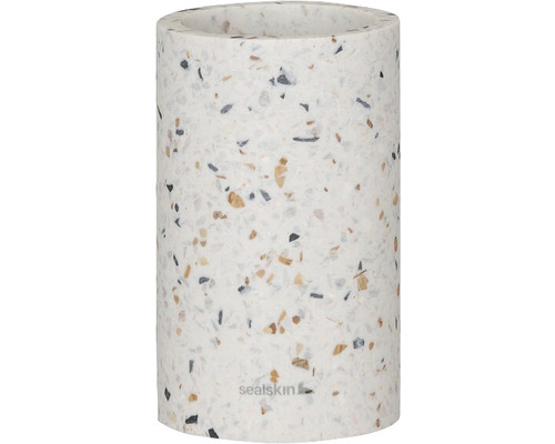 Kelímek na zubní kartáčky z terazza