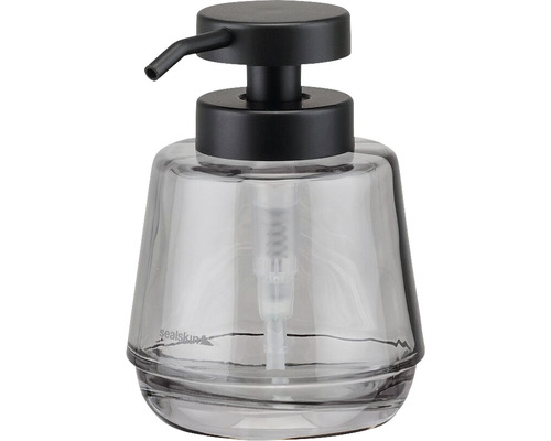 Skleněný dávkovač mýdla s pumpičkou