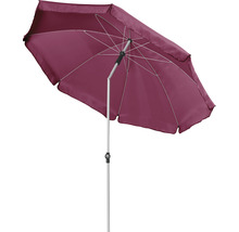 Vínový slunečník s kovovým rámem