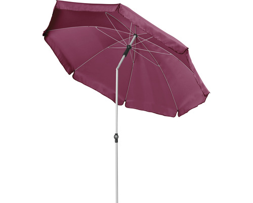 Vínový slunečník s kovovým rámem