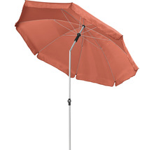 Zahradní slunečník s ocelovým rámem a látkovým potahem