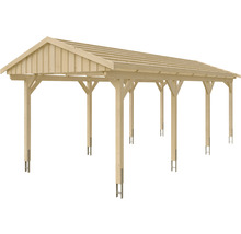 Přístřešek na auto SKAN HOLZ Fichtelberg 317 x 808 cm přírodní