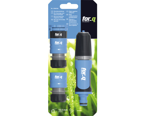 Sada přípojek zahradní hadice For-q 12,5 milimetru